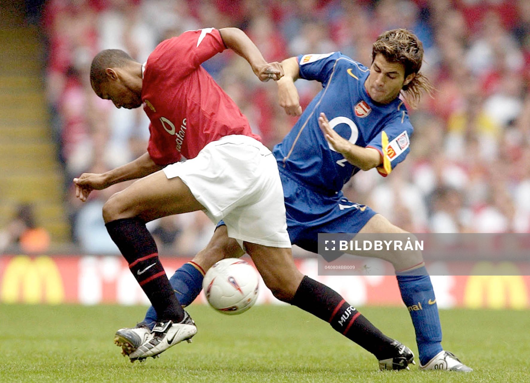 David Bellion, Manchester United och Cese Fabregas, Arsenal