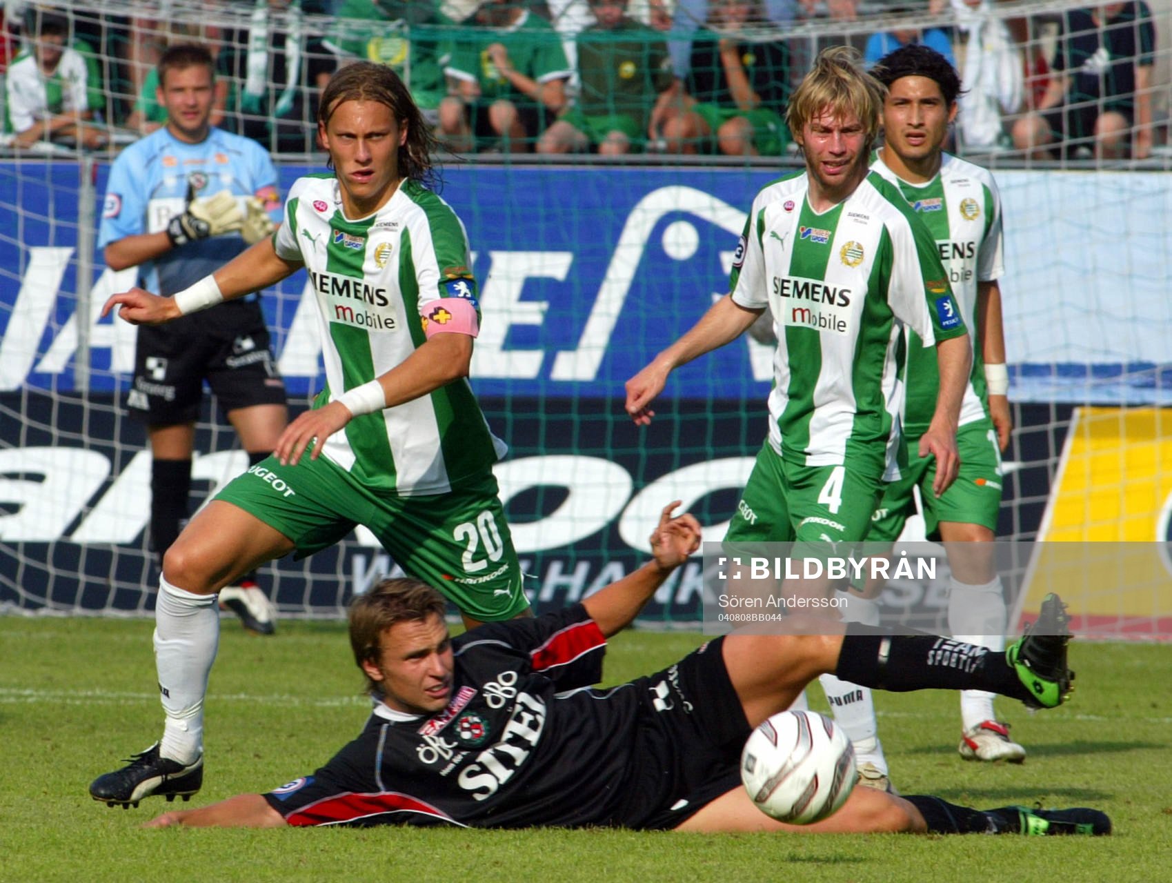 Björn Runström och Karl Oskar Fjörtoft, Hammarby