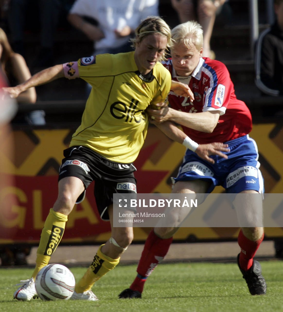 David Ljung, Helsingborg och Lars Lasse Nilsson, Elfsborg