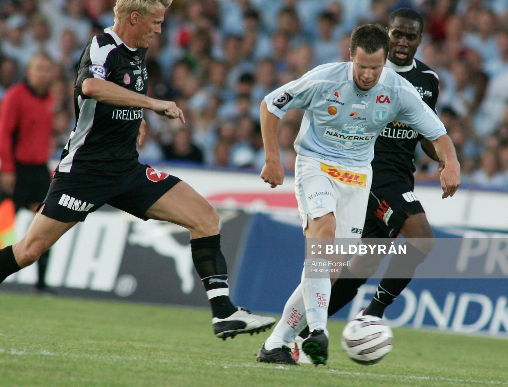 Daniel Andersson, Malmö är först på bollen