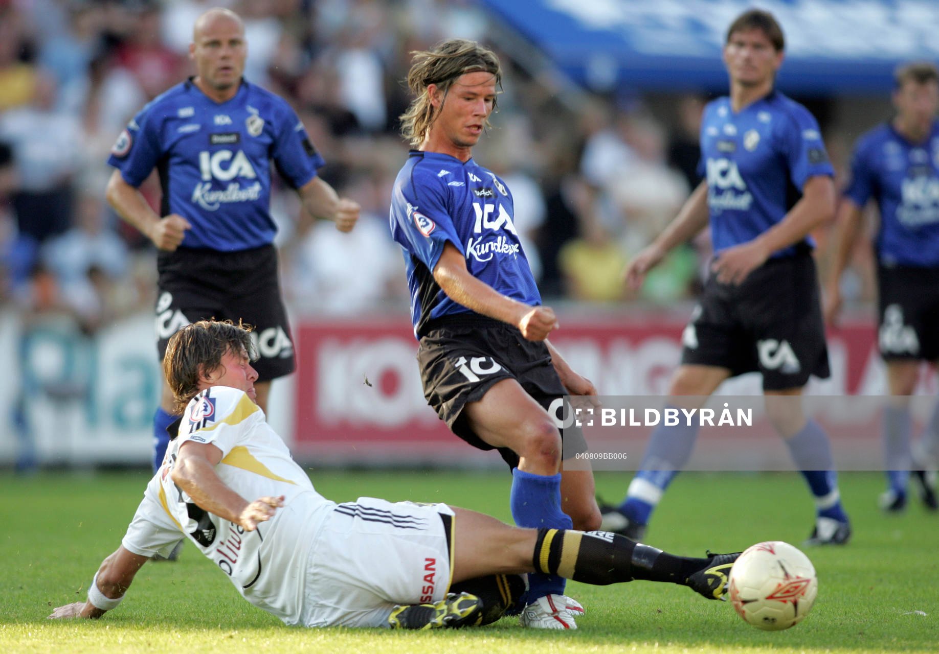 Dusan Djuric, Halmstad och Niklas Sandberg, AIK