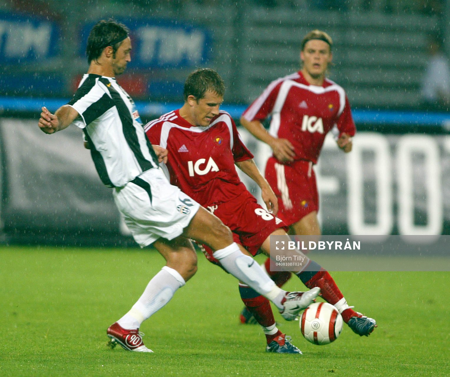  Tobias Hysén, Djurgården och Nicola Legrottaglie, Juventus.