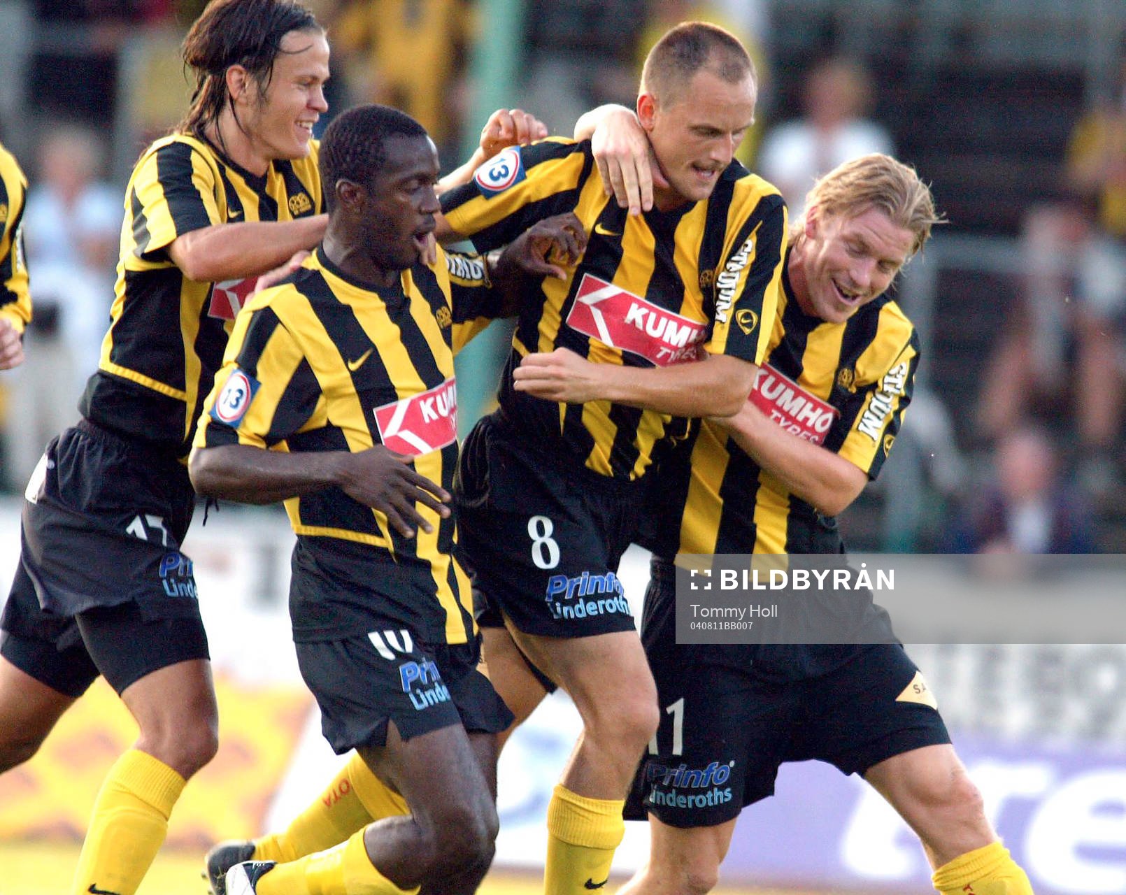 Mats Haglund, Häcken, jubel