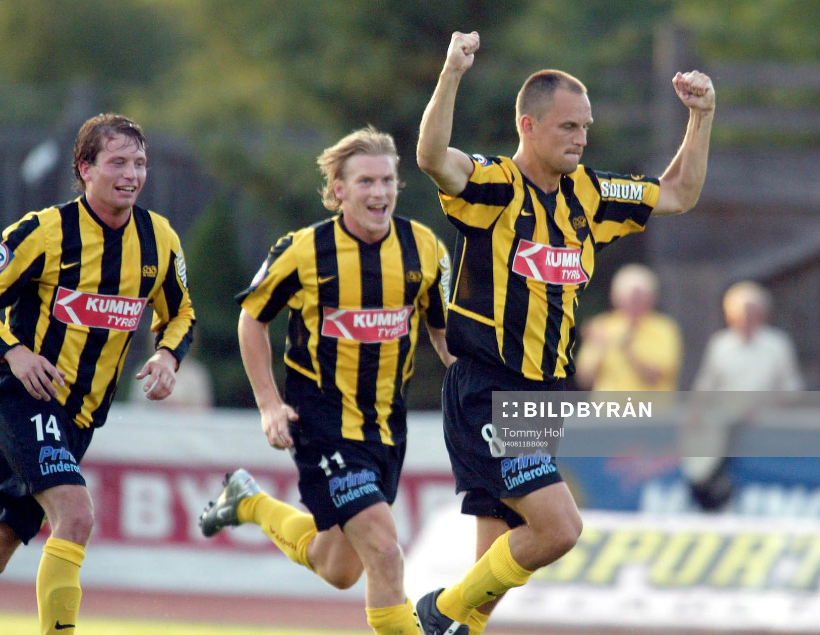 Mats Haglund, Häcken, jubel