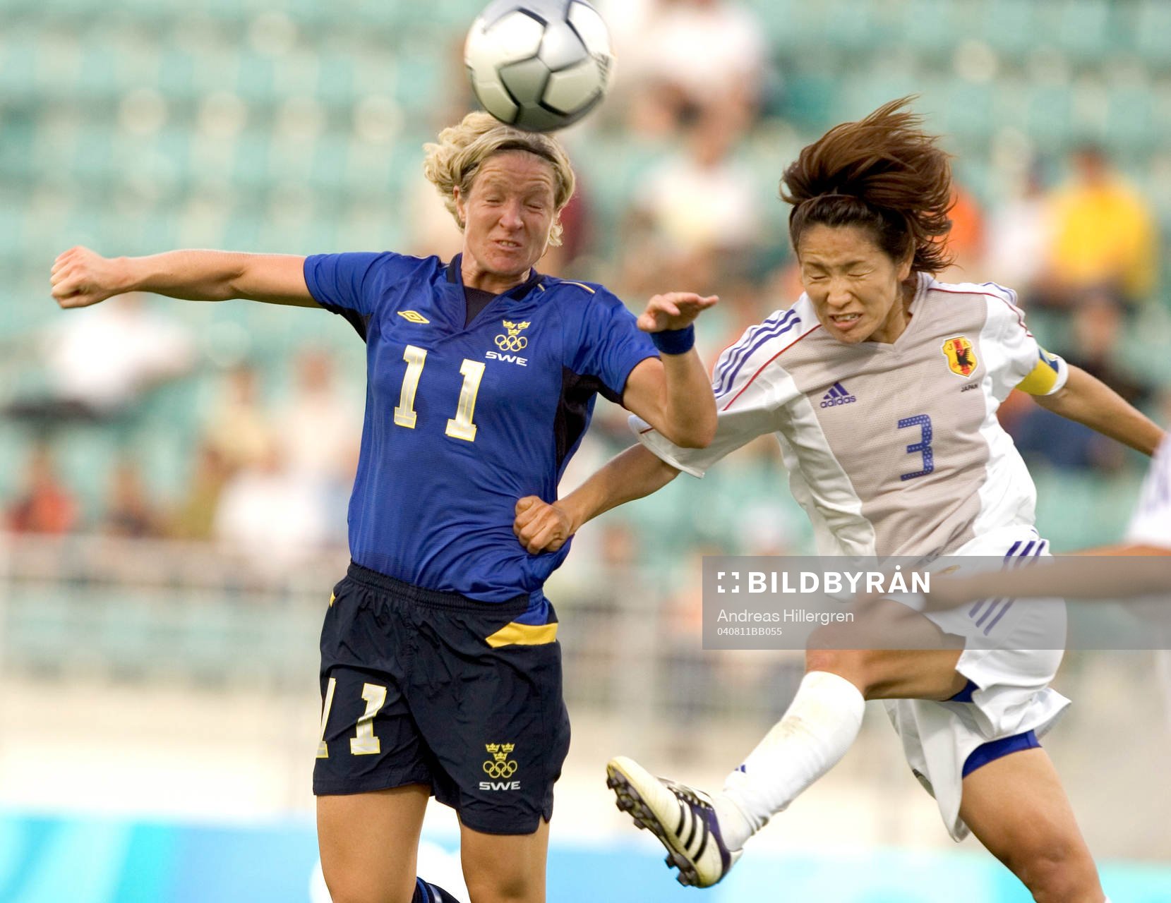 Sverige - Japan: Victoria Svensson och Isozaki Hiromi