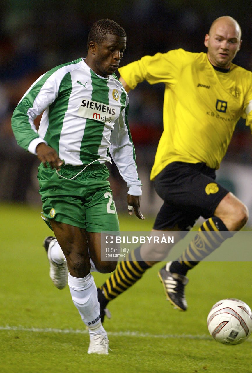 Aluspah Brewah, Hammarby och Gunnlaugur Jonsson, Akranes