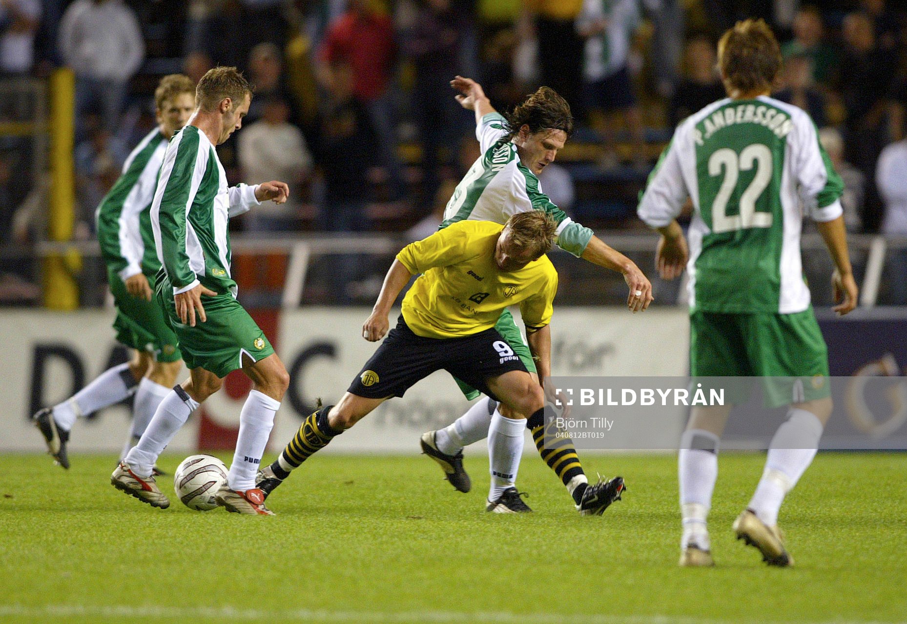 Fotboll, Kval till UEFA Cupen, Hammarby - Akranes