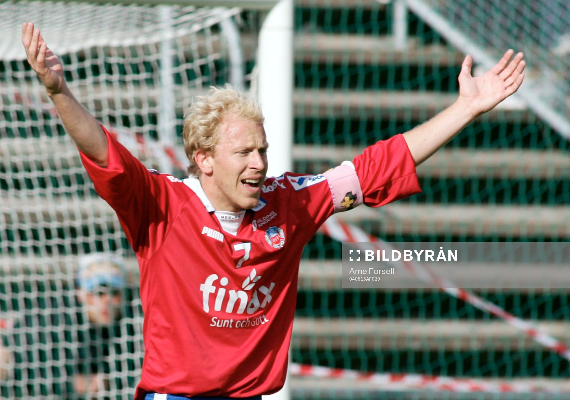 Fotboll. Allsvenskan. Helsingborg - Hammarby. Gustaf