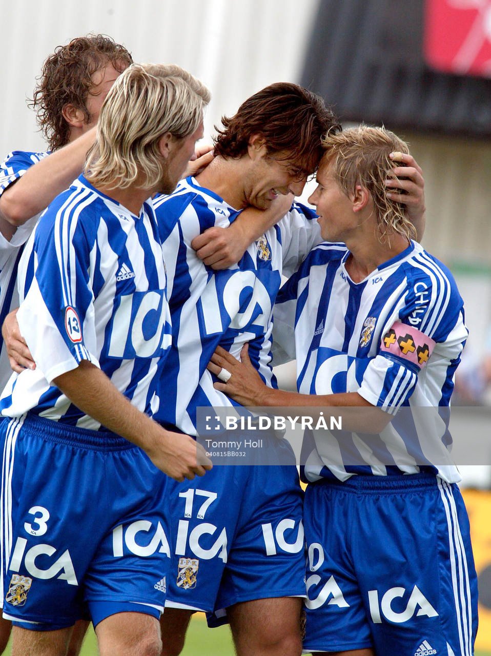 GEORGE MOURAD, DENNIS JONSSON,  FREDRIK RISP OCH NIKLAS