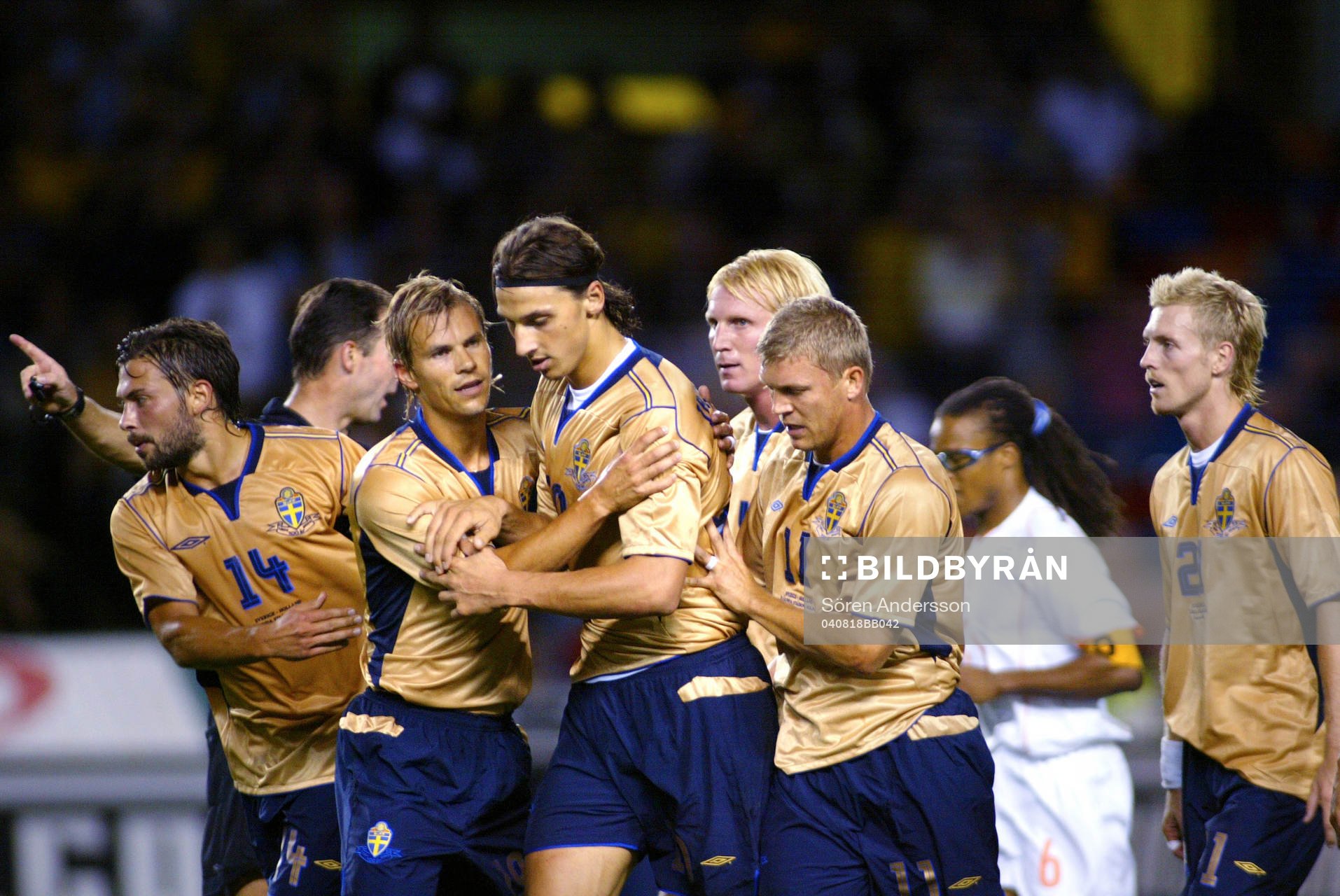 Zlatan Ibrahimovic, Sverige, jubel