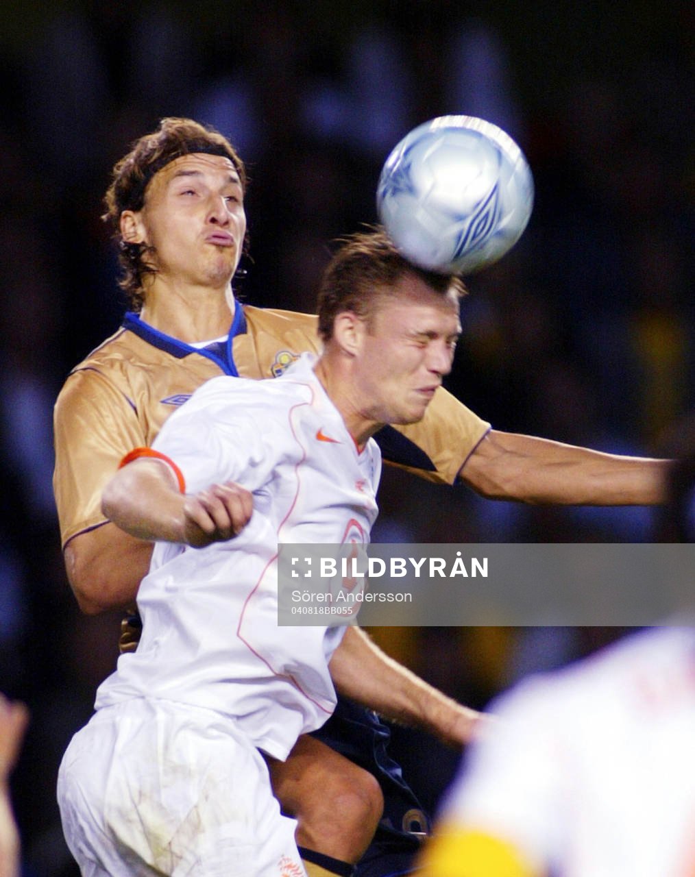Zlatan Ibrahimovic, Sverige och Kevin Hofland, Holland