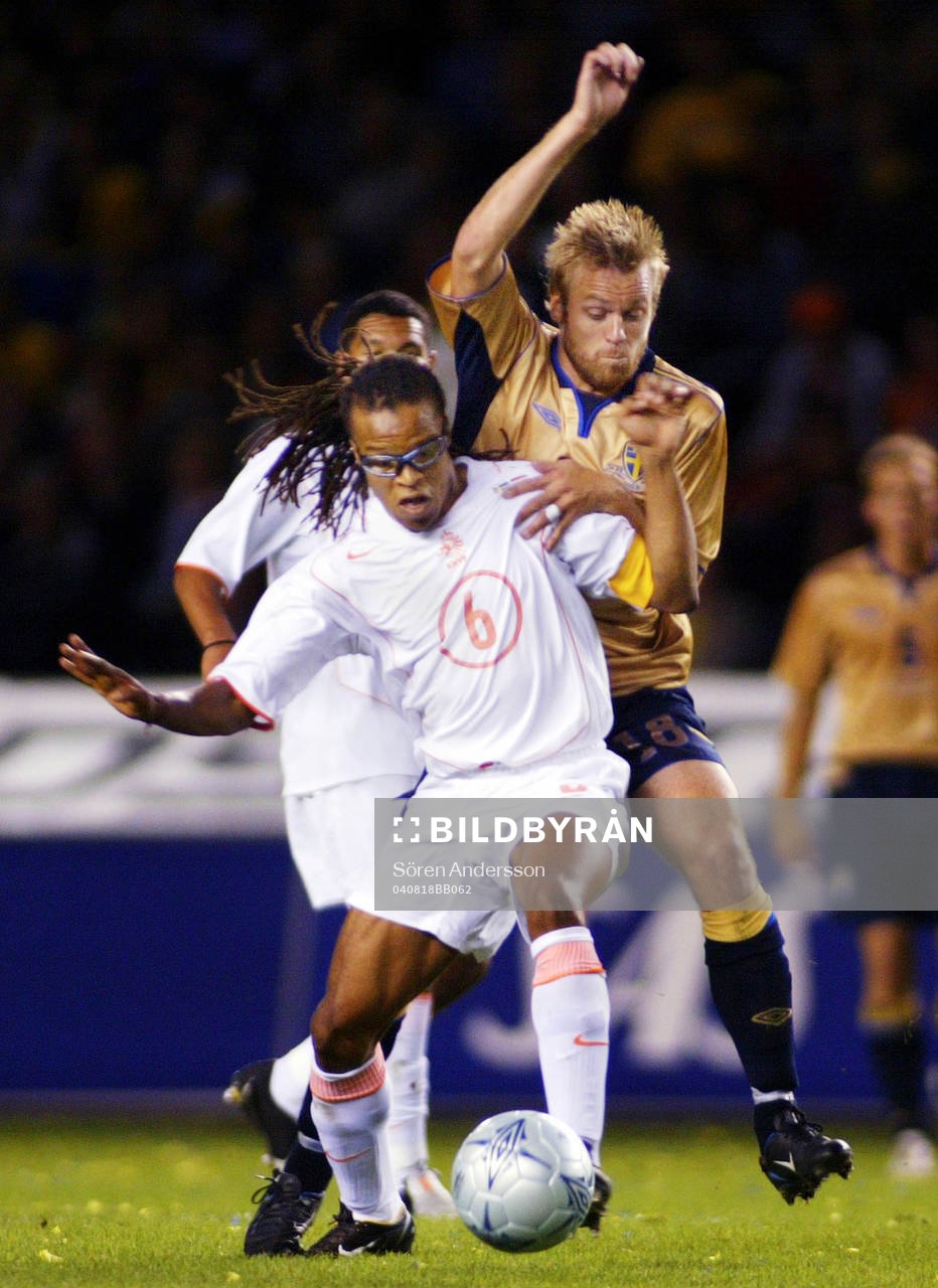 Mattias Jonson, Sverige och Edgar Davids, Holland