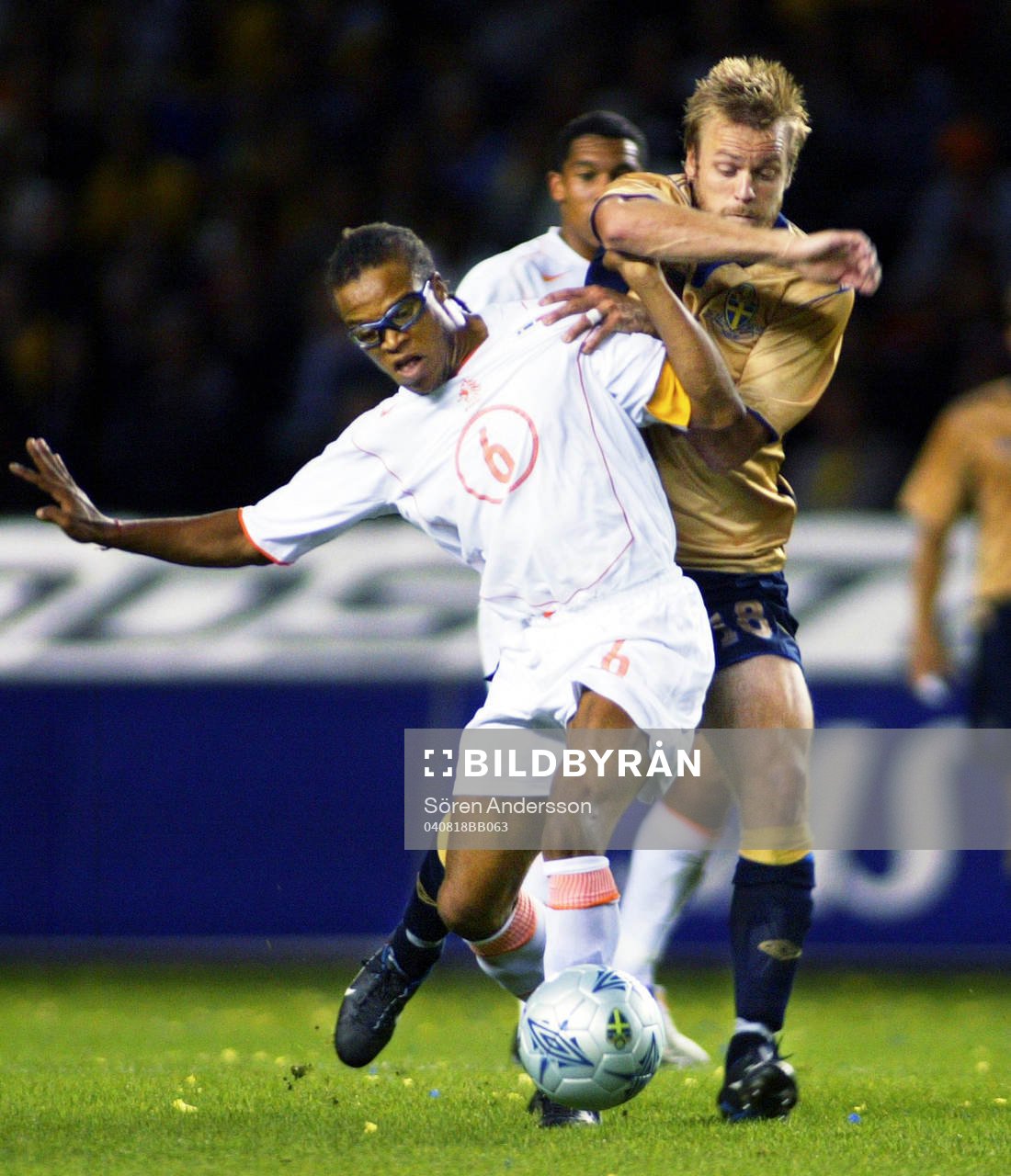 Mattias Jonson, Sverige och Edgar Davids, Holland