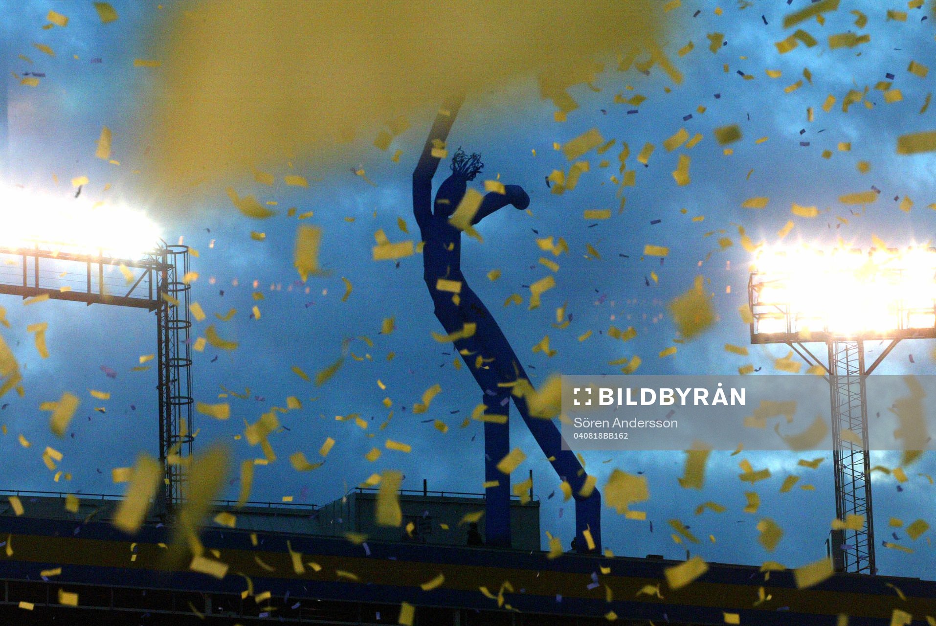 Konfetti, tifo