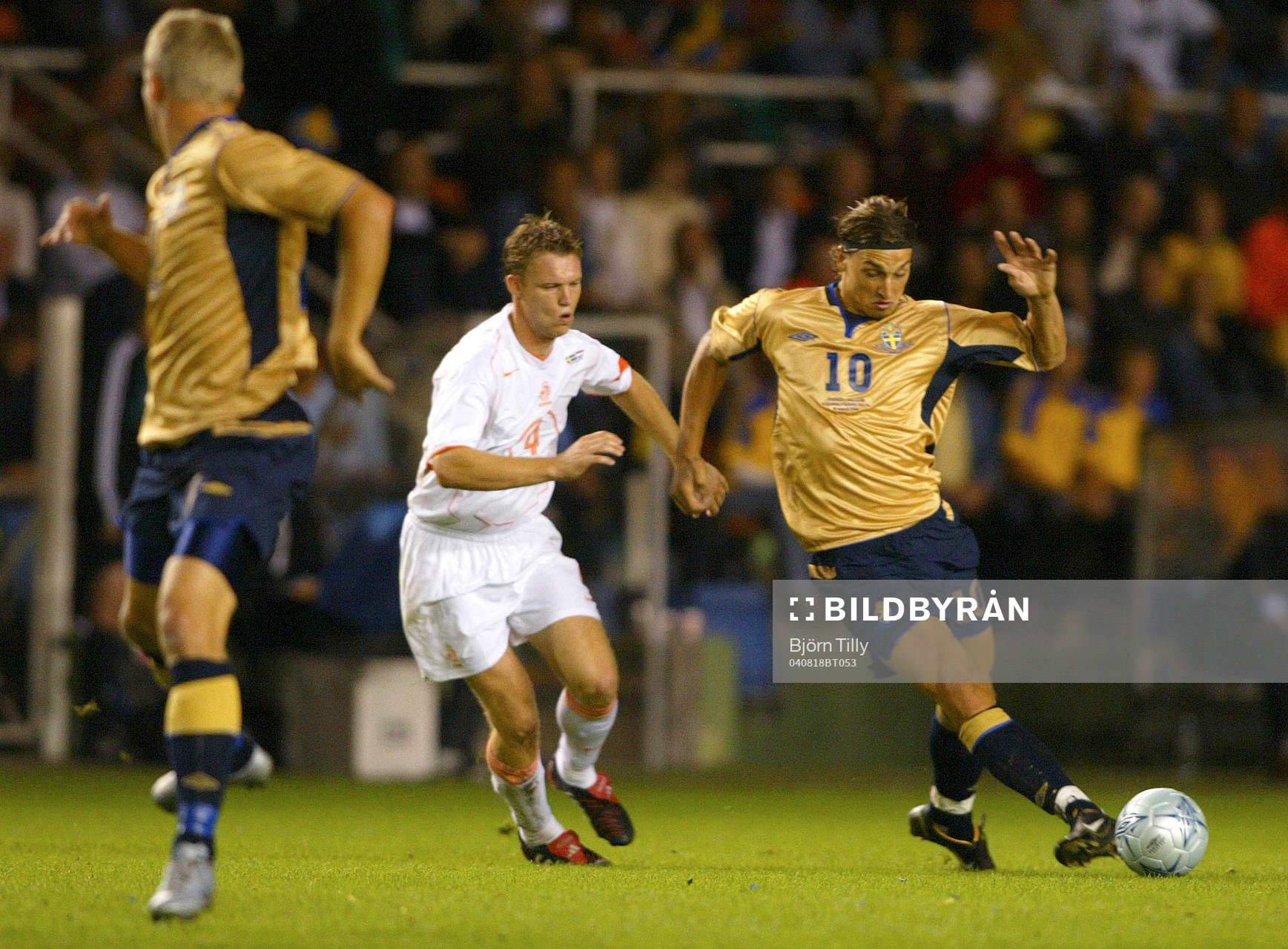 Kevin Hofland, Holland och Zlatan Ibrahimovic, Sverige