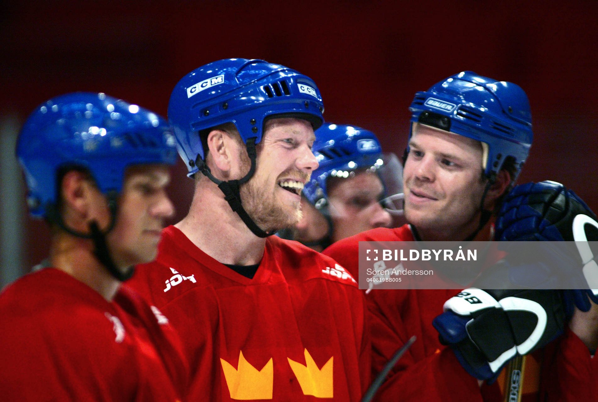 Mats Sundin oc Fredrik Modin, Sverige