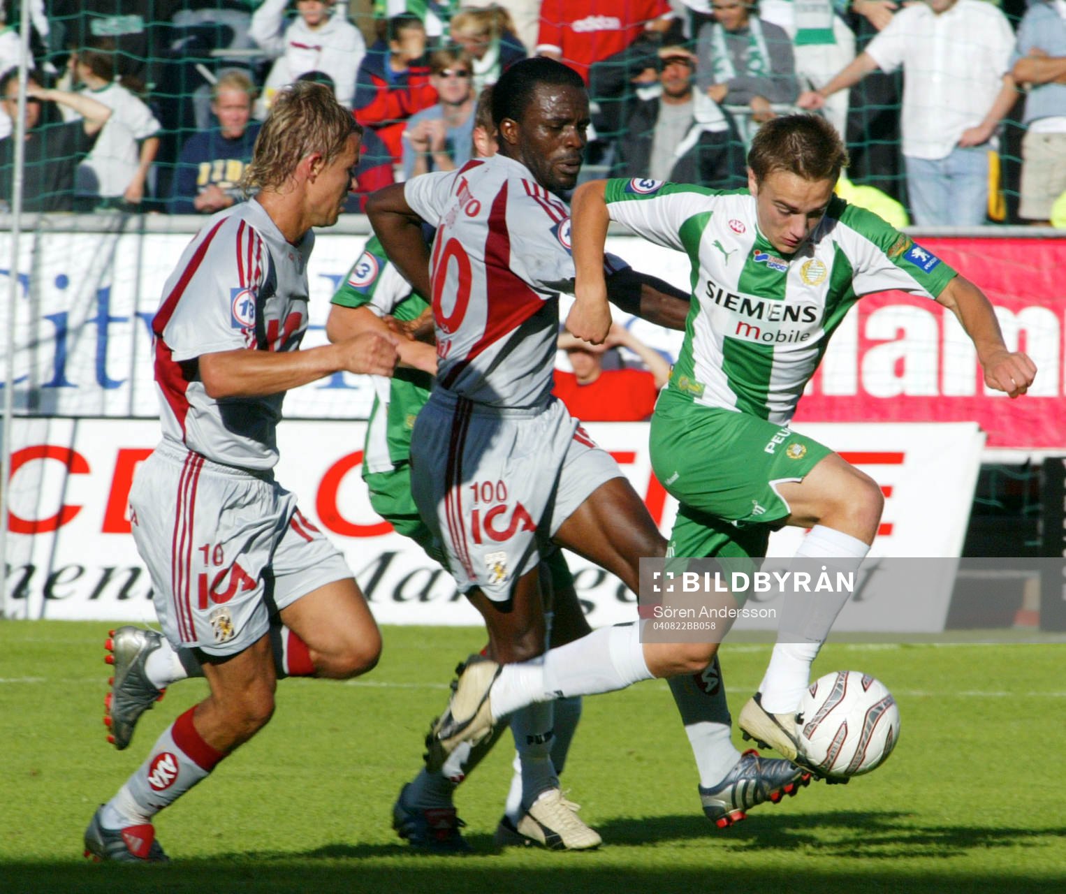 Petter Andersson, Hammarby och Niclas Alexandersson och