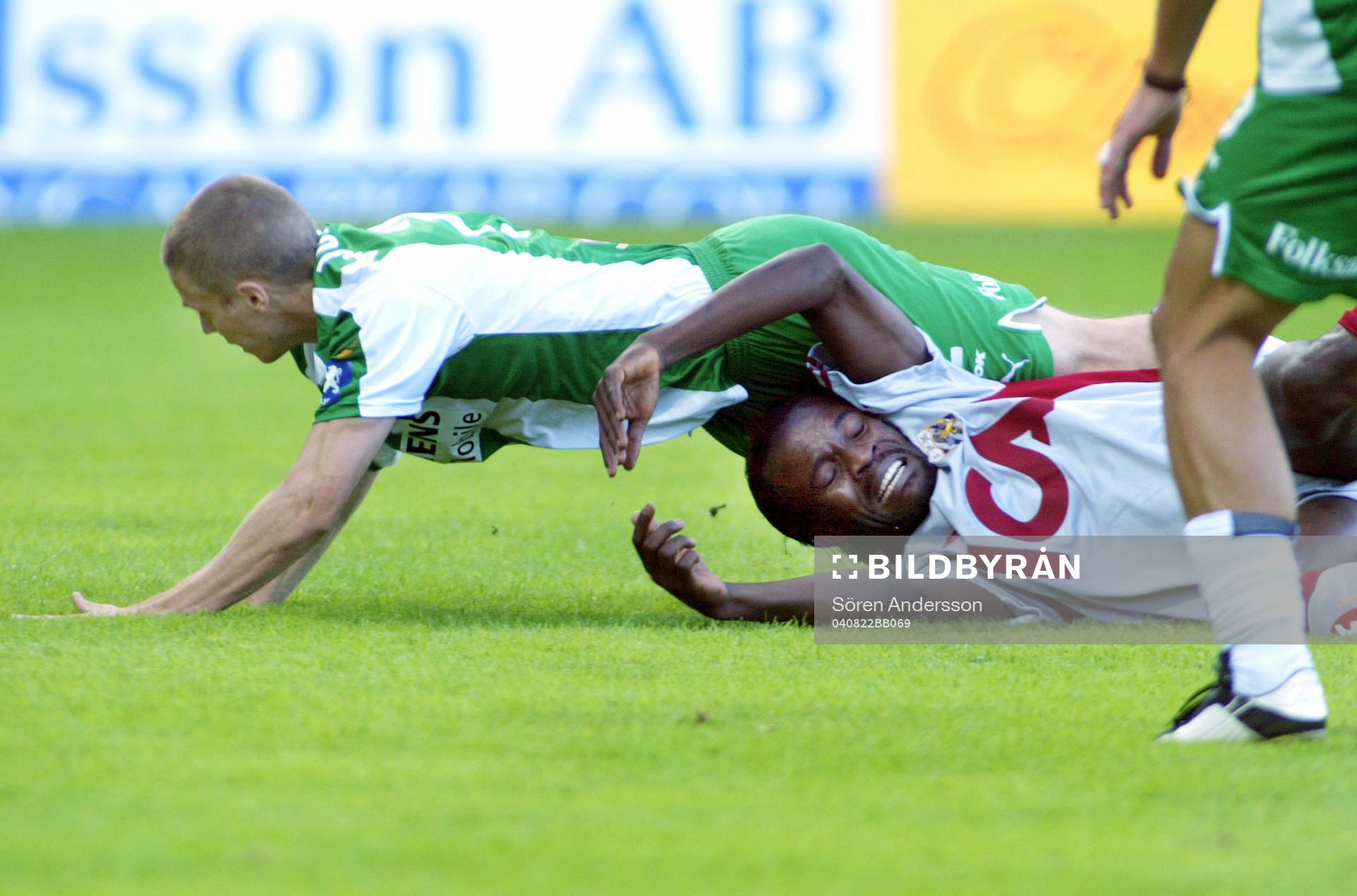 Peter Ijeh, Göteborg och David Johansson, Hammarby