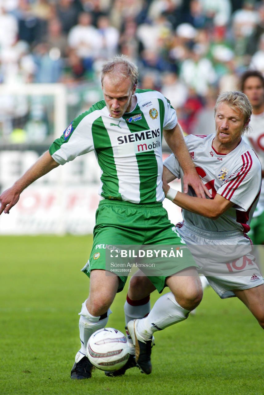 Mikael Andersson, Hammarby och Magnus Johansson, Göteborg