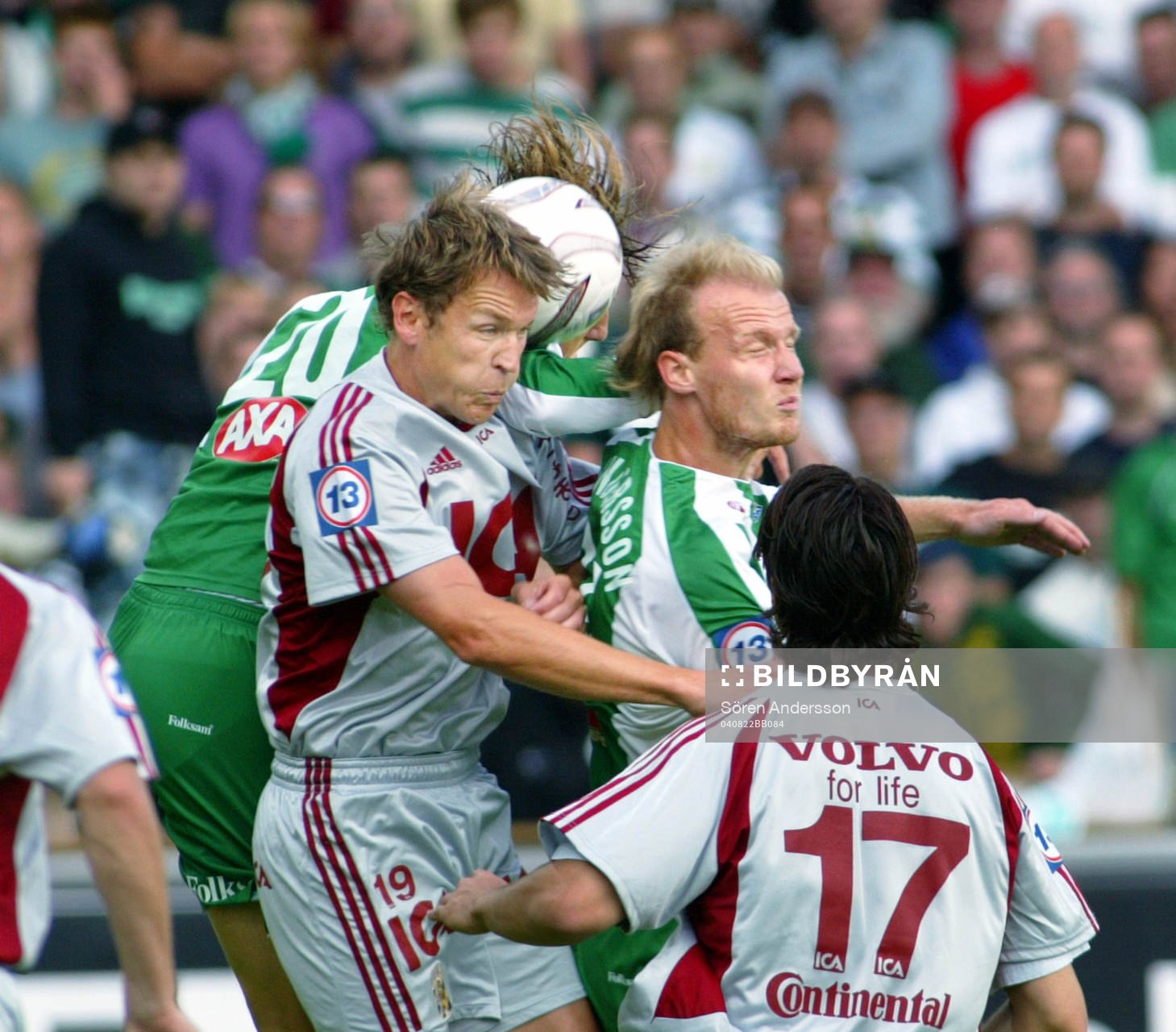 Magnus Erlingmark, Göteborg och Mikael Andersson, Hammarby