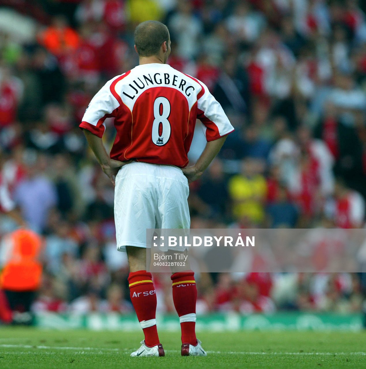  Fredrik Ljungberg, Arsenal.