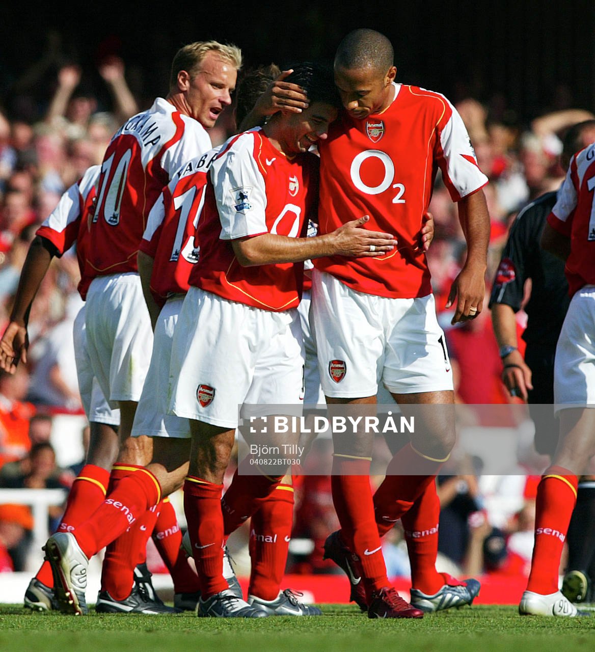 Jose Antonio Reyes och Thierry Henry, Arsenal matchvinnare.
