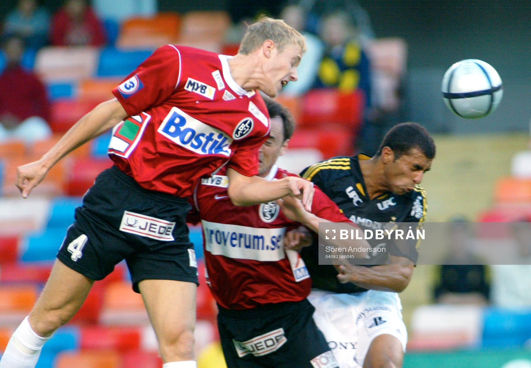 Johnny Lundberg, Landskrona och Nikola Mrdja, AIK