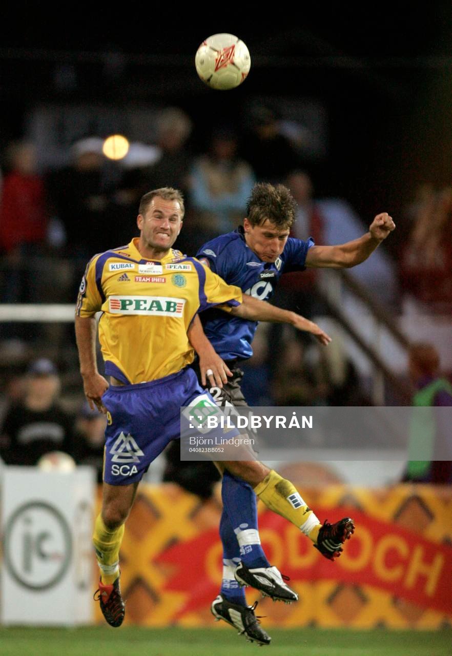  Jonas Wallerstedt, Sundsvall och Tomas Zwirgzdauskas, Halmstad