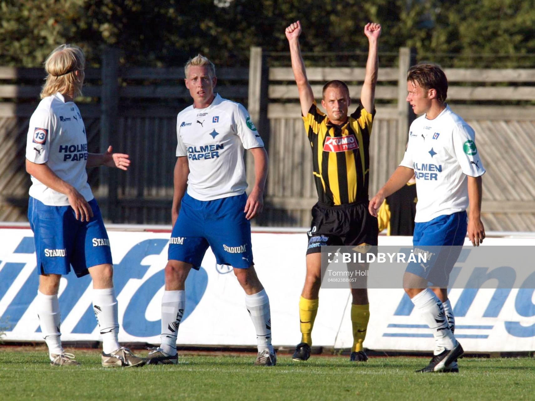 Mats Haglund, Häcken , Jubel