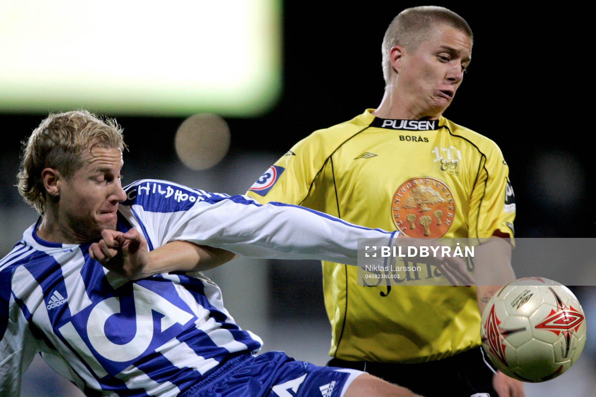 Martin Andersson, Elfsborg och Jonas Henriksson, Göteborg