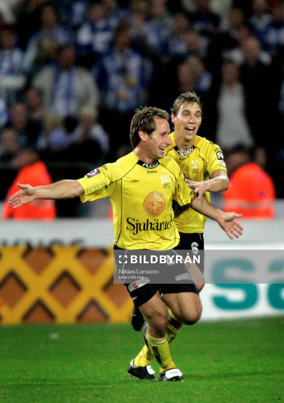 Johan Karlsson, Elfsborg jublar