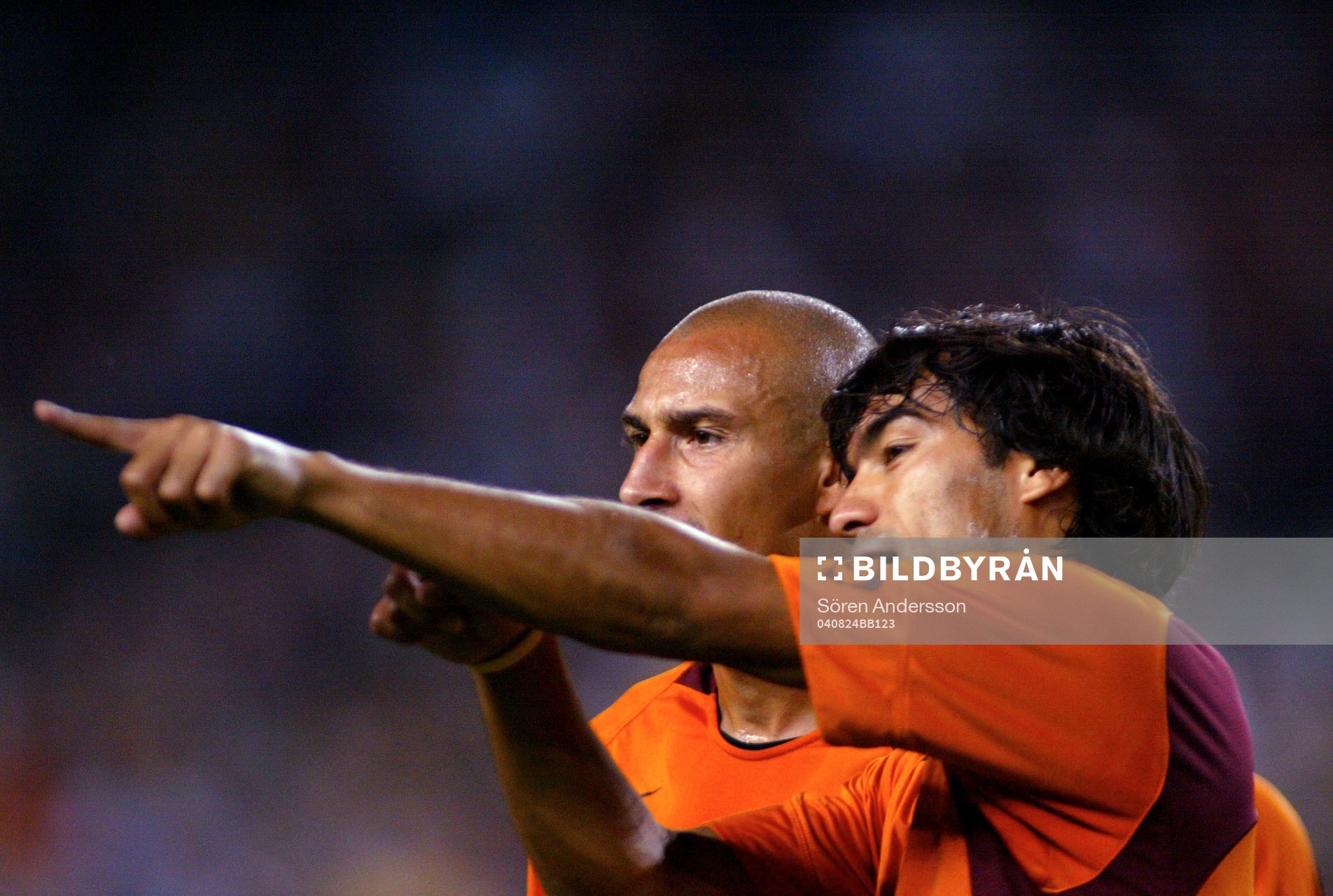 Henrik Larsson och Giovanni van Bronckhorst, Barcelona