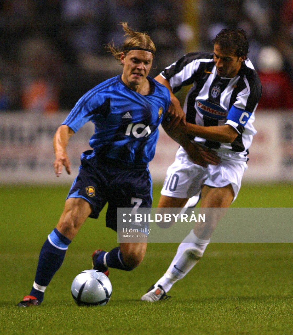Johan Arneng, Djurgården och Del Piero, Juventus