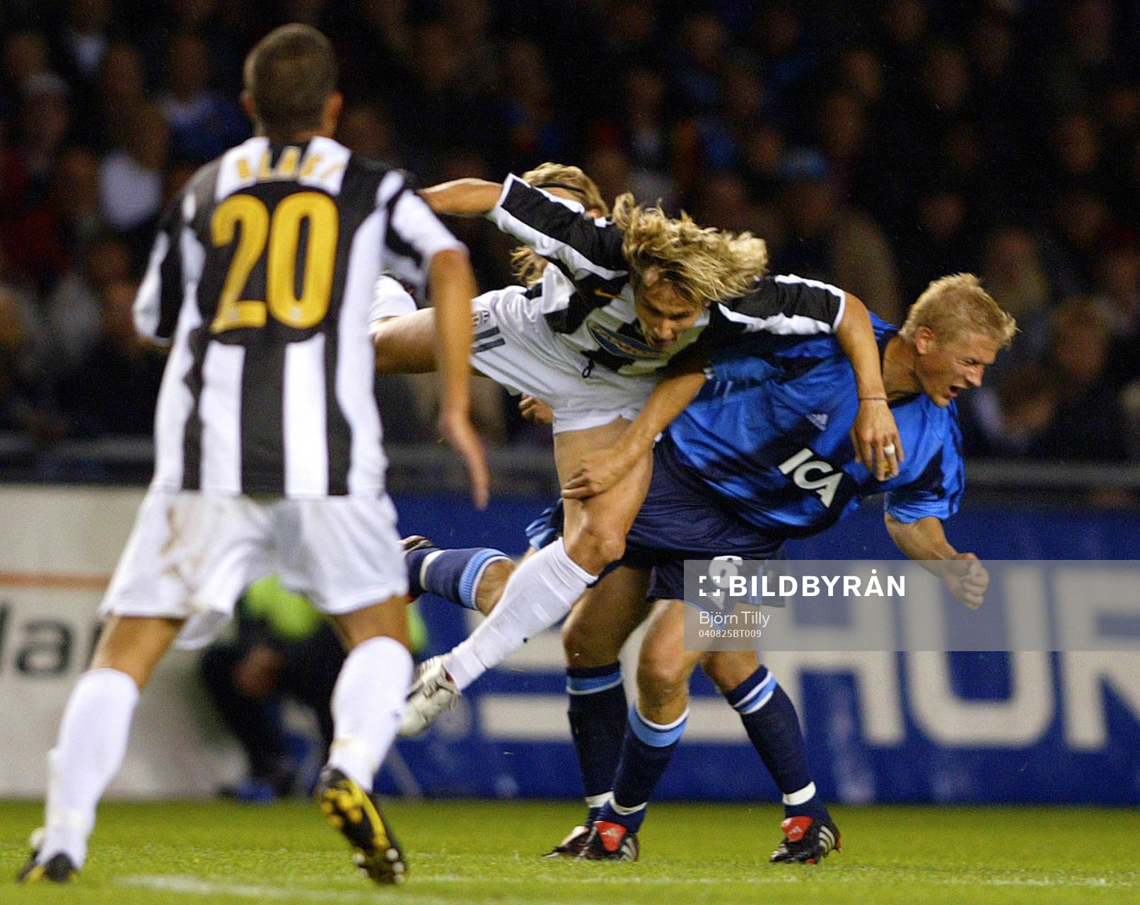 Pavel Nedved, Juventus och Toni Kuivasto, Djurgården
