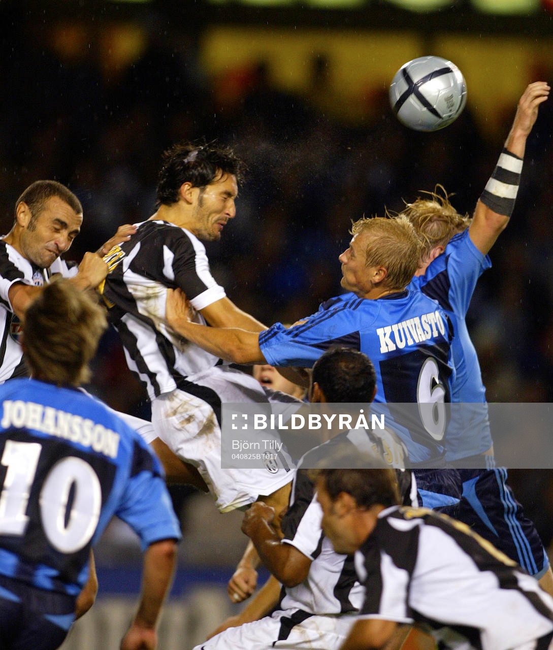 Fotboll, Kval till Champions League, Djurgården - Juventus