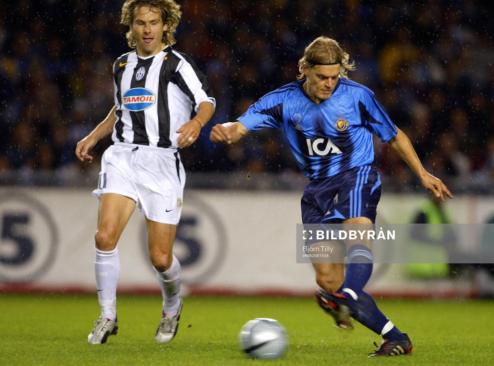 Pavel Nedved, Juventus och Johan Arneng, Djurgården