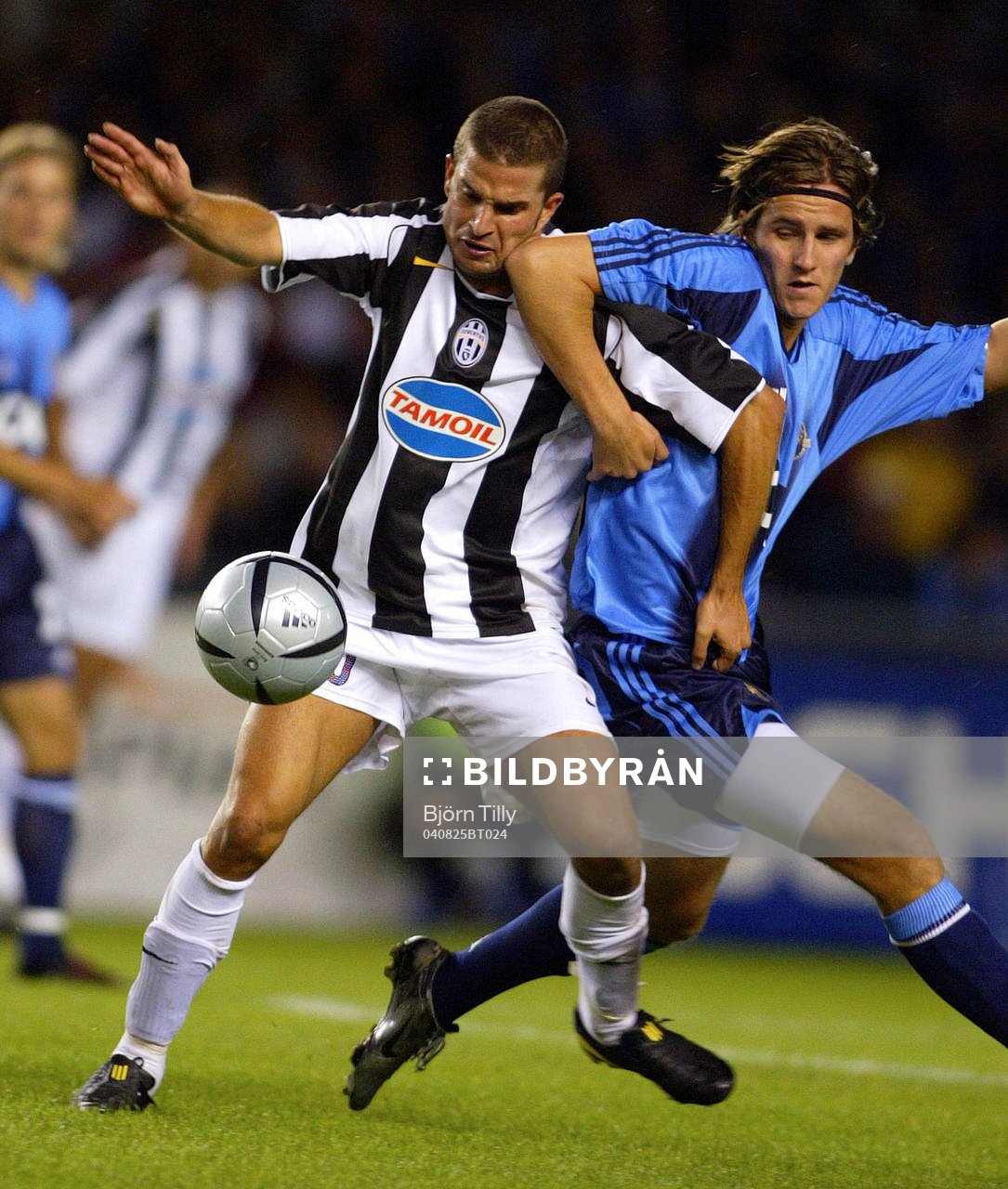 Manuele Blasi, Juventus och Juraj Dovicovic, Djurgården