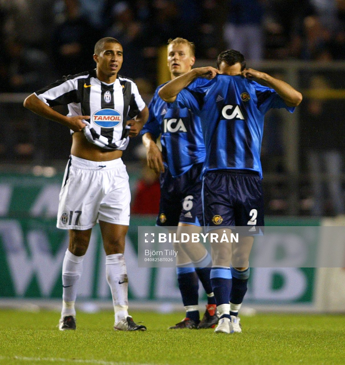 David Trezeguet, Juventus, Toni Kuivasto och Matias Concha,