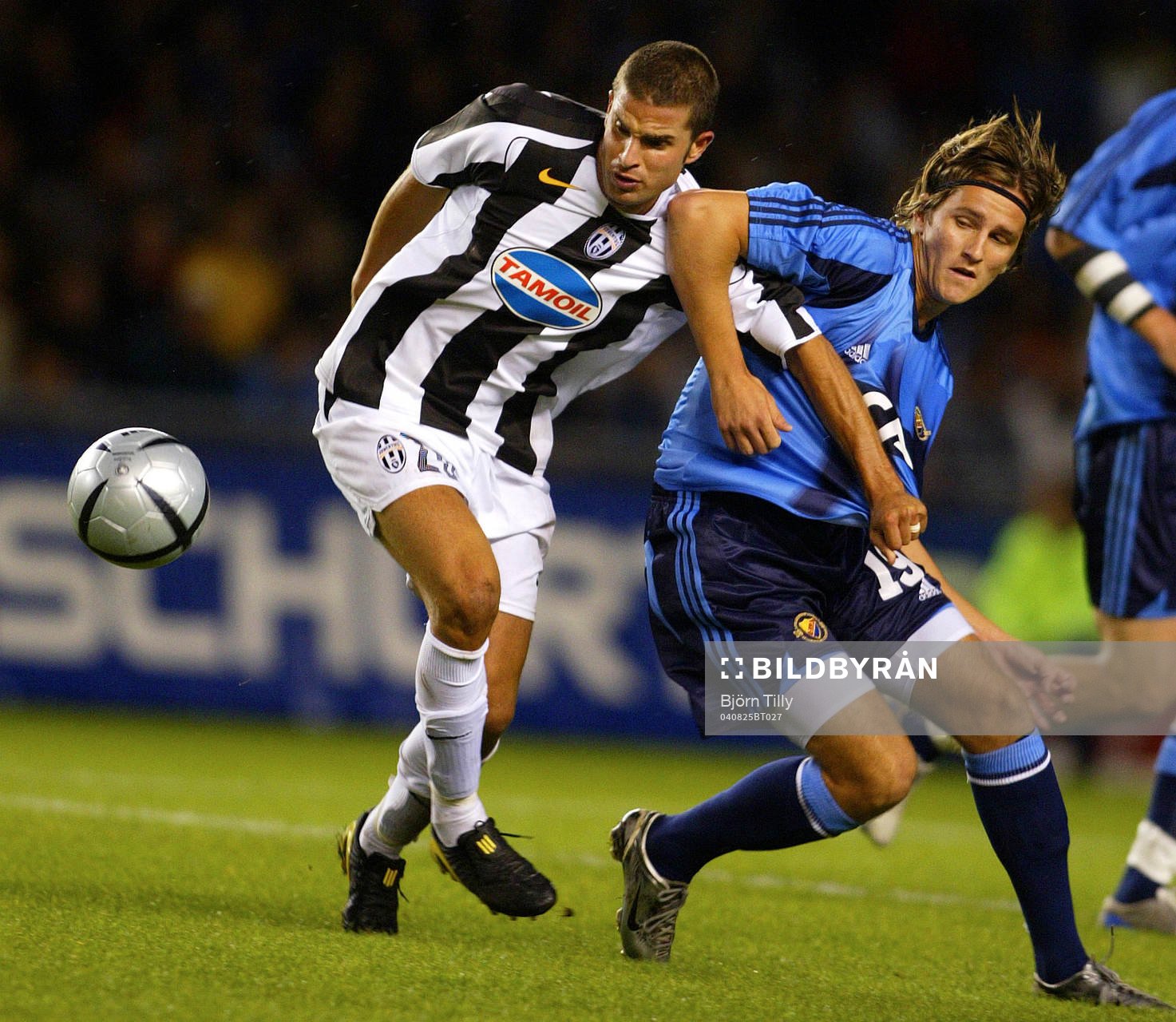 Manuele Blasi, Juventus och Juraj Dovicovic, Djurgården