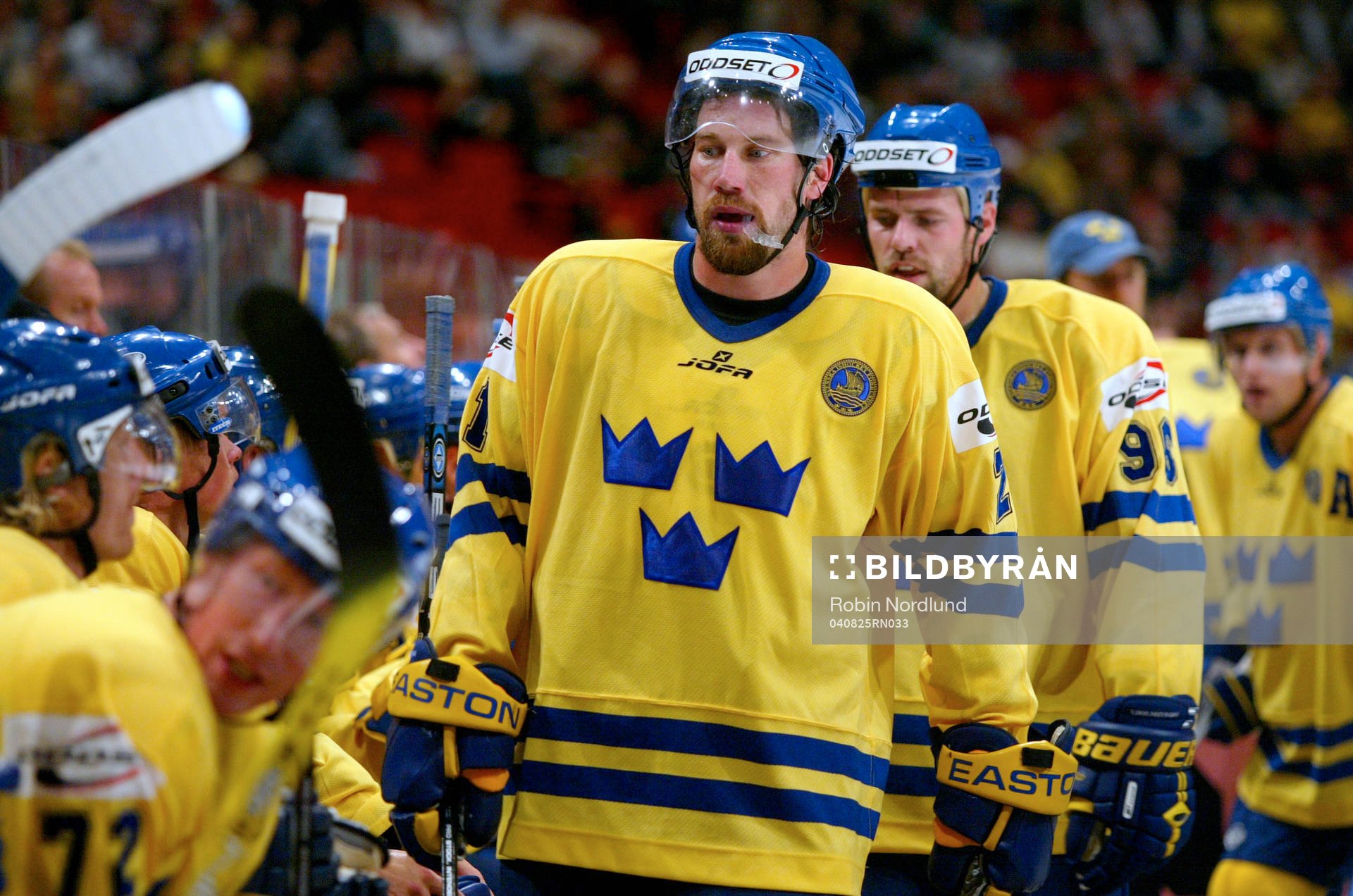 Peter Forsberg, Sverige, tandskydd