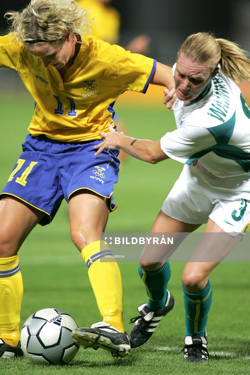 Victoria Svensson, Sverige och Sacha Wainwreight, Australien