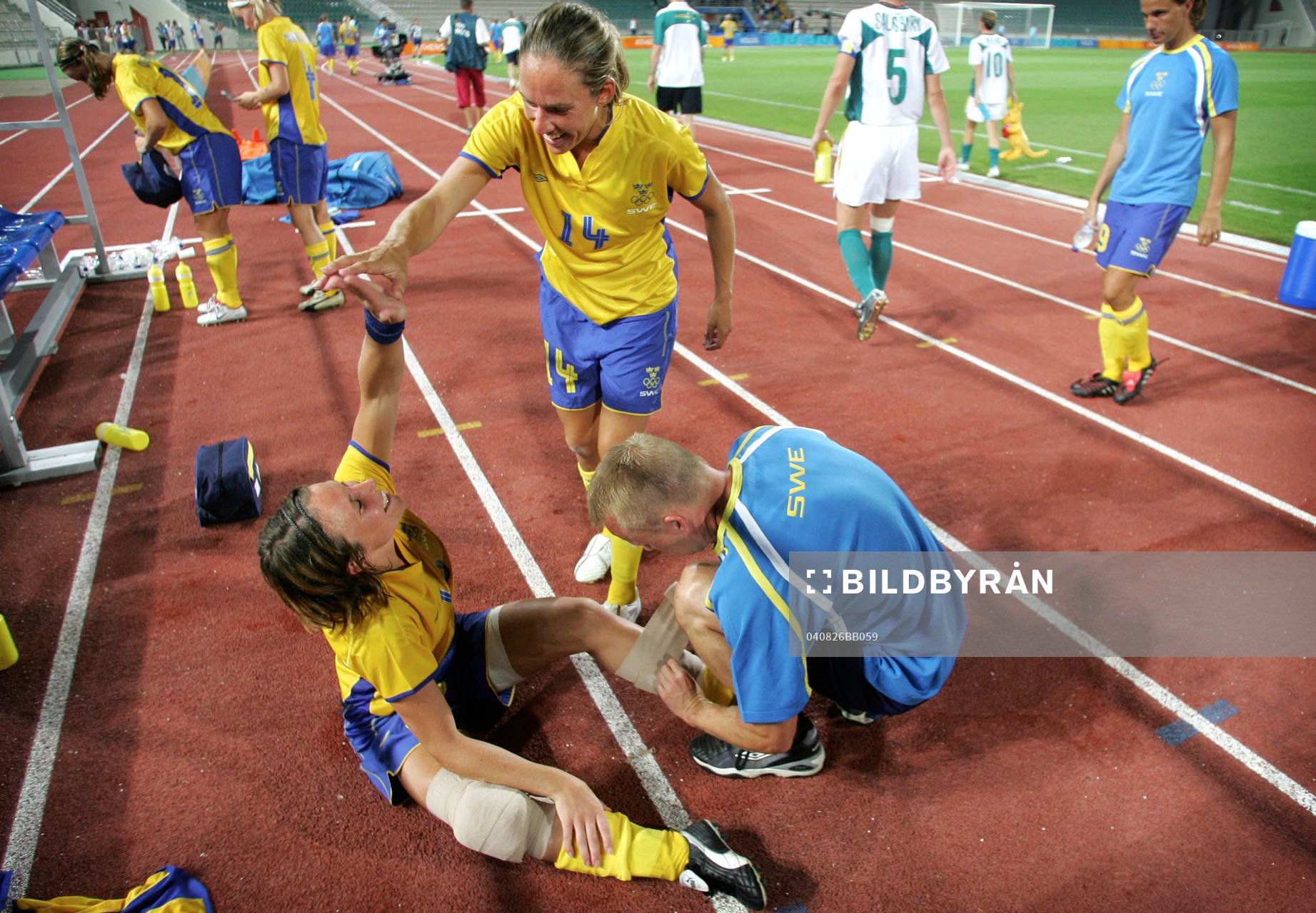 Hanna Ljungberg och Linda Fagerström, Sverige