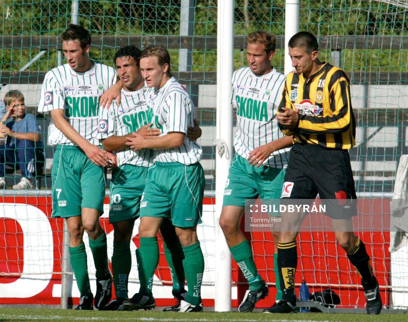  Arash Bajat, Frölunda (jubel)