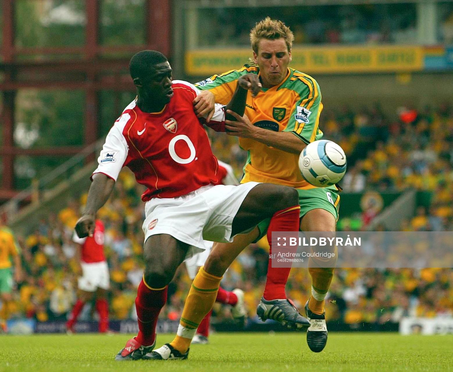 Darren Huckerby, Norwich och Kolo Toure, Arsenal