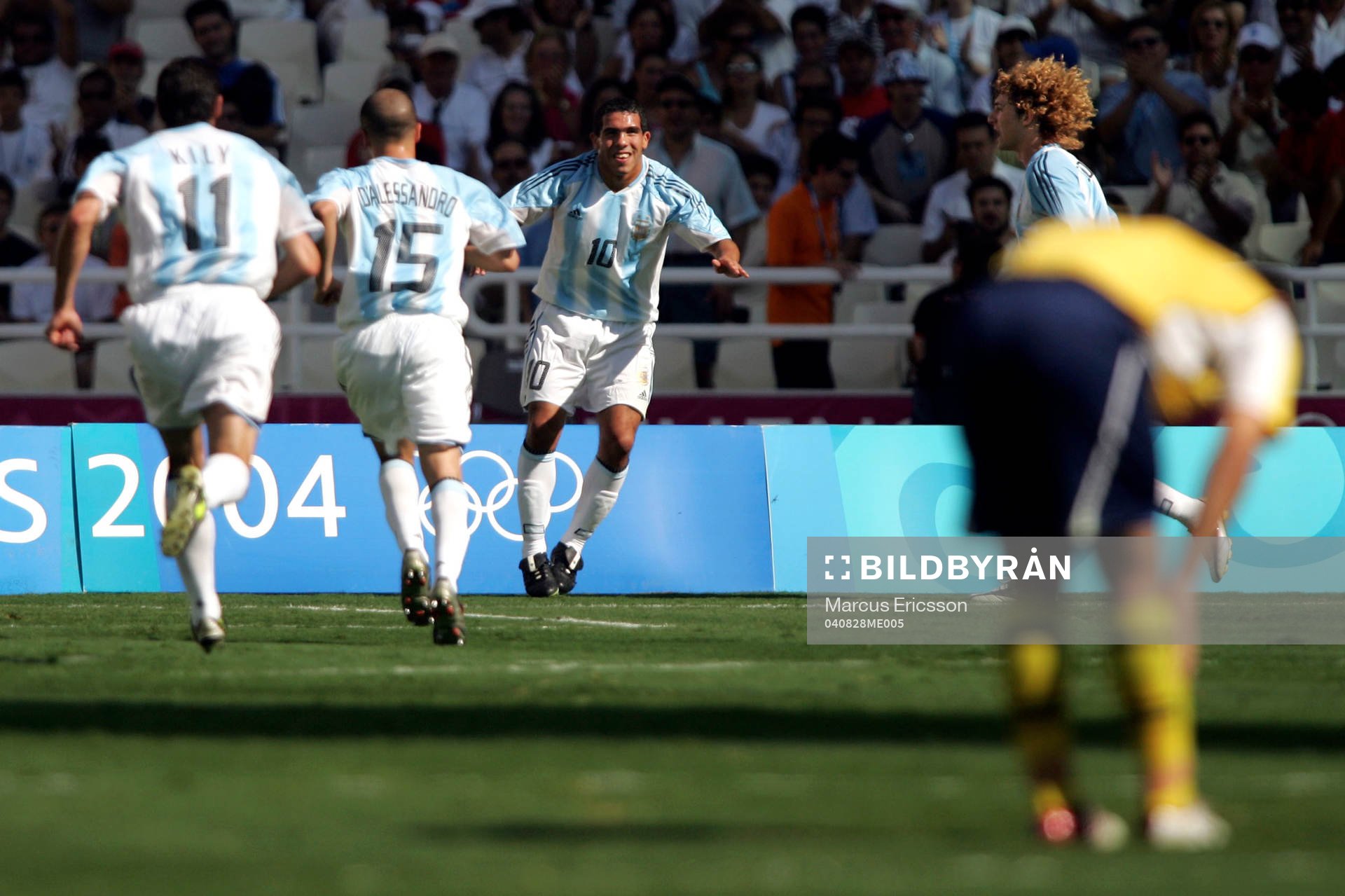 Carlos Tevez, Argentina (Jubel)