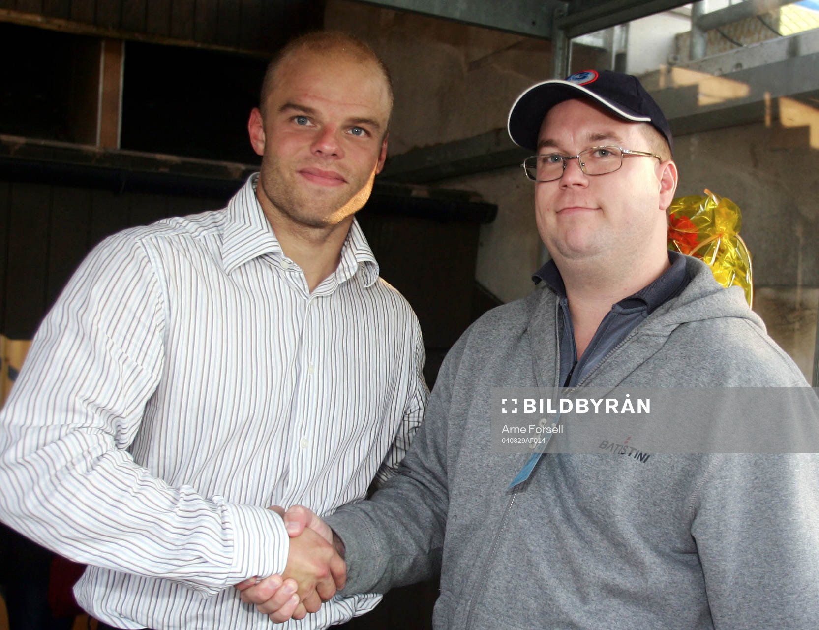 Matchvärd Svenska Spel (Andreas Hermansson utnämndes till