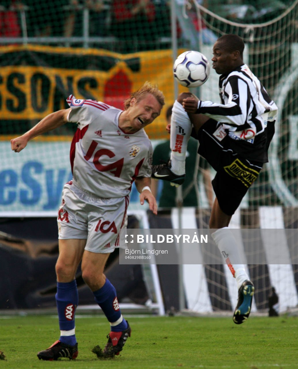 Magnus Johansson, Göteborg och Kevin Amuneke, Landskrona