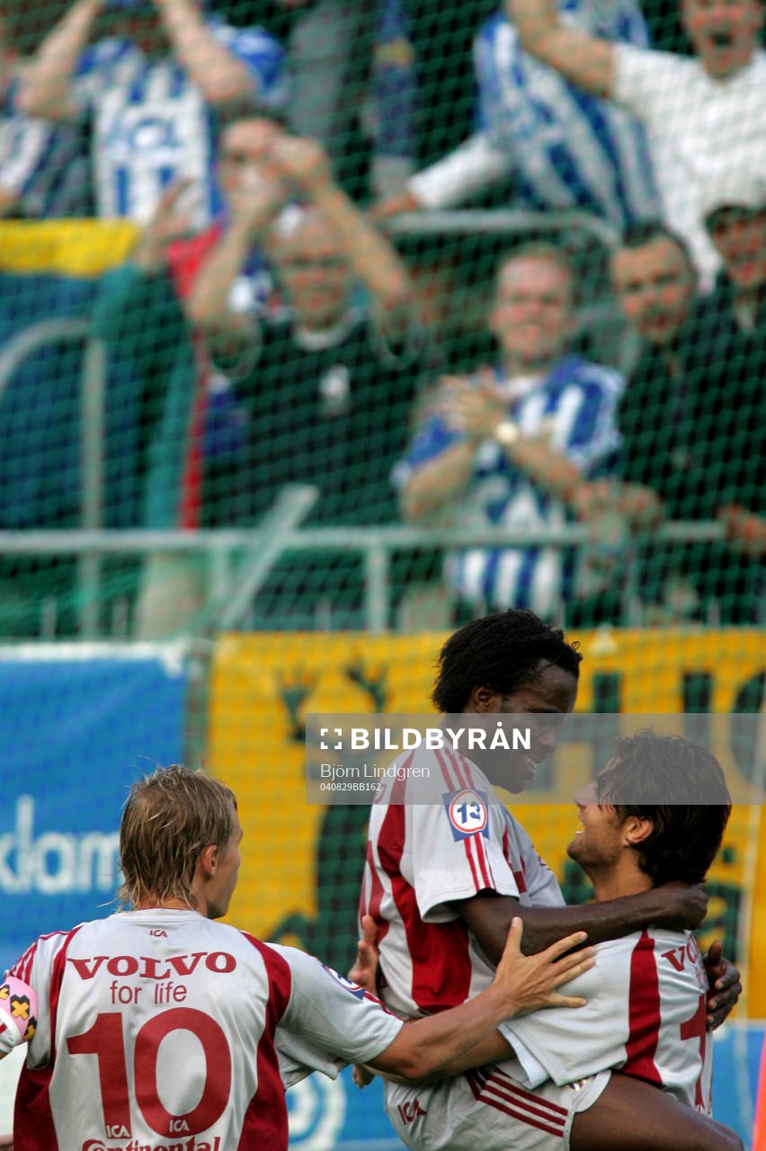 Niclas Alexandersson, Peter Ijeh och George Mourad,