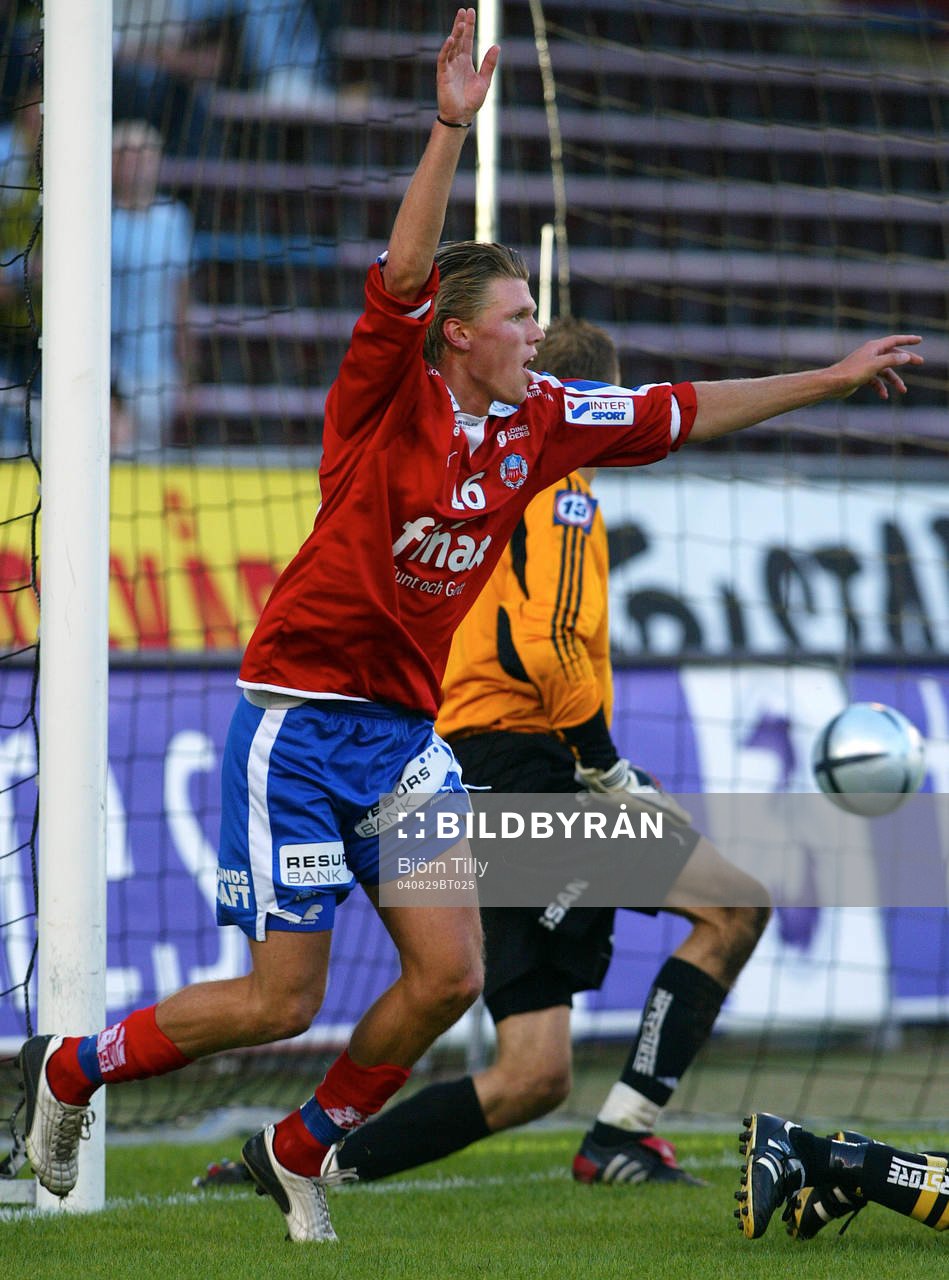 Christian Järdler, Helsingborg, jubel
