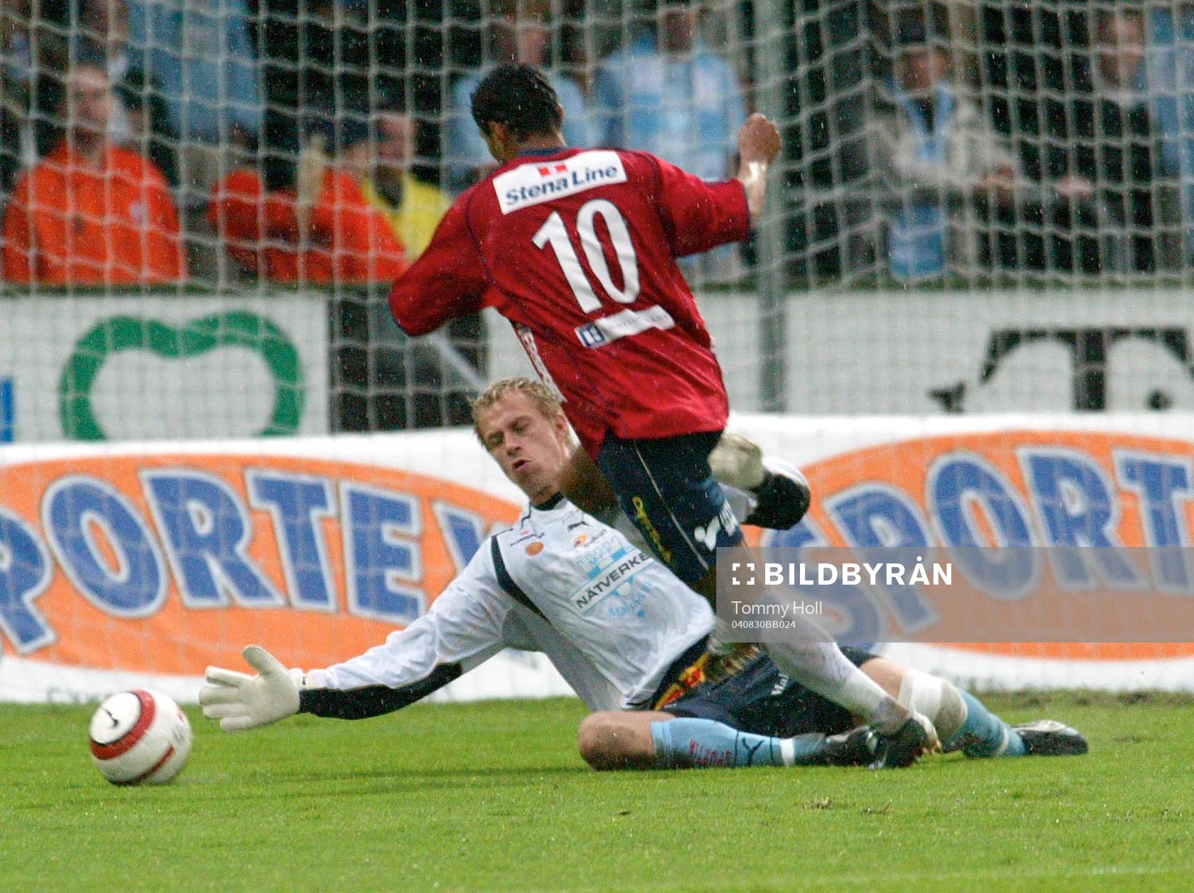 Mattias Asper, Malmö (Målvakt) och Ailton, Örgryte